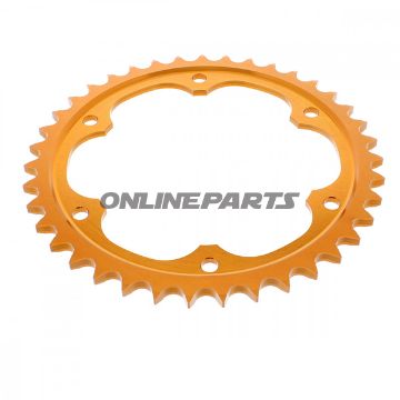 Rear Sprocket Alu 39 Tooth Pitch 525 Orangeesjot Inner Diameter 128.3 Lk155