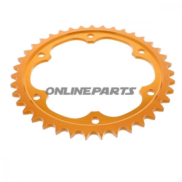 Rear Sprocket Alu 39 Tooth Pitch 525 Orangeesjot Inner Diameter 128.3 Lk155