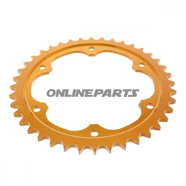 Rear Sprocket Alu 40Tooth Pitch 525 Orangeesjot Inner Diameter 128.3 Lk155