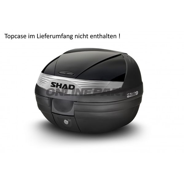 Shad Top Box Coversh29 Black Met