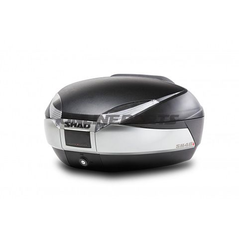 Shad Topbox 48L Sh48black/Titanium C/W Mounting Plate