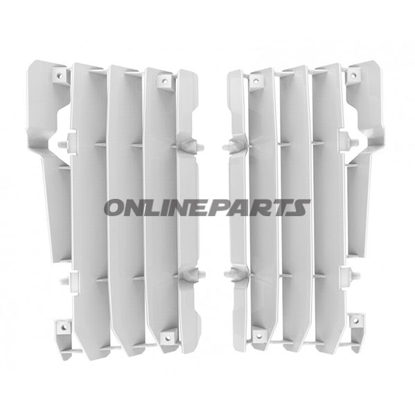 Radiator Guards White