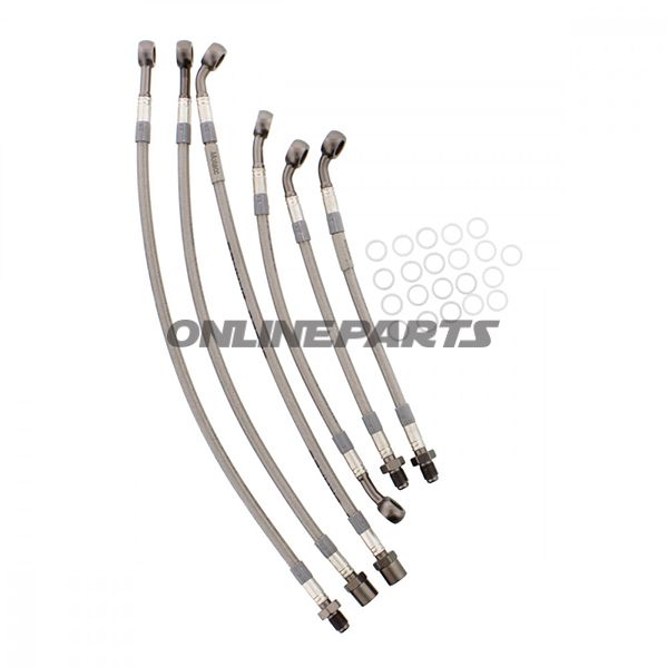 Br Hose Stahlflex Kitanschl Anthracite Six-Part