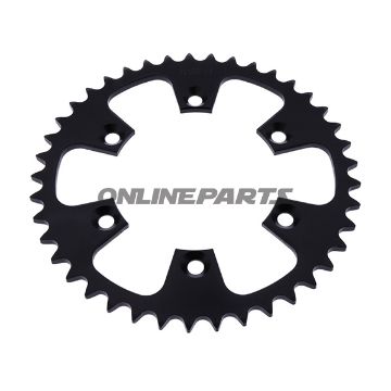 Rear Sprocket 41Tooth Pitch 520 Blackinner Diameter 110 Bolt Spacing 130