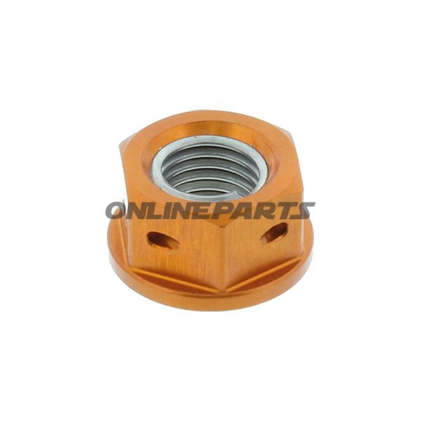 Sprocket Nut Jmp By Proboltm10x1.25Mm Alu Drilled Orange