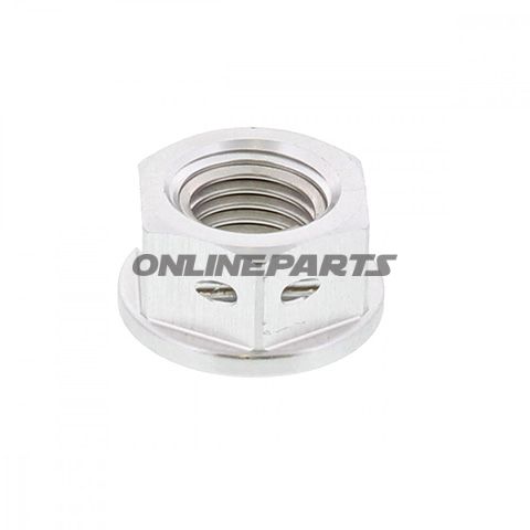 Sprocket Nut Jmp By Proboltm10x1.25Mm Alu Drilled Silver