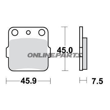 Brake Pads Std Trw