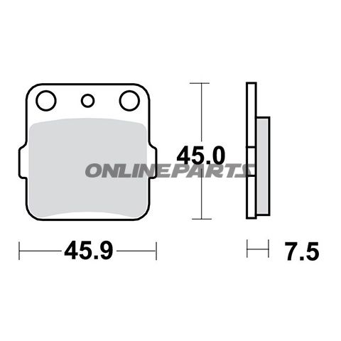 Brake Pads Std Trw