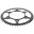 Ultralight Rear Sprocket 51Tooth Pitch 520 Blackinner Diameter 125 Bolt Spacing 152