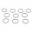 Carburetor O-Ring 13X1mmpack Of 10 Pieces