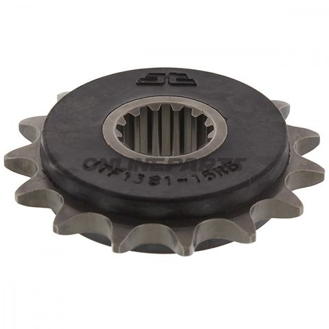 Front Sprocket 15Tooth Pitch 520Rubber Damper Inner Diameter 21.7/25