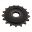 Front Sprocket 17Tooth Pitch 525Rubber Damper 21.6/26