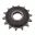 Front Sprocket 14 Tooth Pitch 520Rubber Damper Inner Diameter 21.7/25