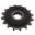 Front Sprocket 16 Tooth 525Rubber Damper 21.6/25