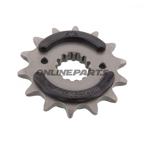 Front Sprocket 14 Tooth Pitch 520Rubber Damper Inner Diameter 21.6/25