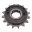 Front Sprocket 16 Tooth Pitch 530Rubber Damper Inner Diameter 26/30