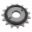 Front Sprocket 15 Tooth Pitch 520Rubber Damper Inner Diameter 21.6/25