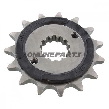 Front Sprocket 15 Tooth Pitch 520Rubber Damper Inner Diameter 21.6/25
