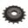 Front Sprocket 17 Tooth 520Rubber Damper Inner Diameter 21.6/25