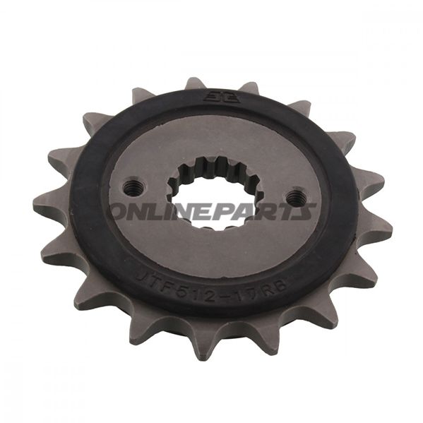 Front Sprocket 17 Tooth 520Rubber Damper Inner Diameter 21.6/25