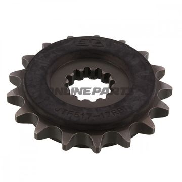 Front Sprocket 17 Tooth Pitch 530Rubber Damper Inner Diameter 24/28.7