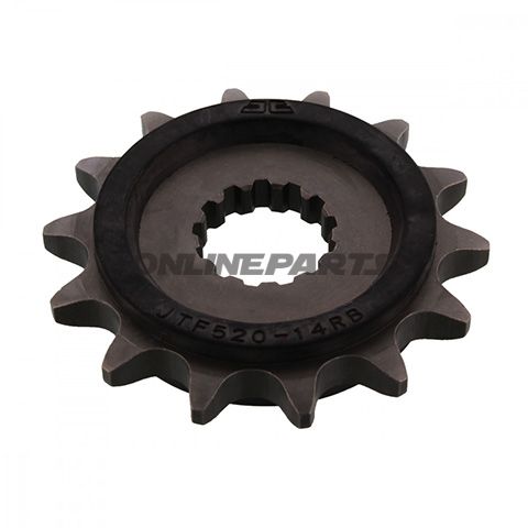 Front Sprocket 14 Tooth Pitch 525Rubber Damper Inner Diameter 21.7/25