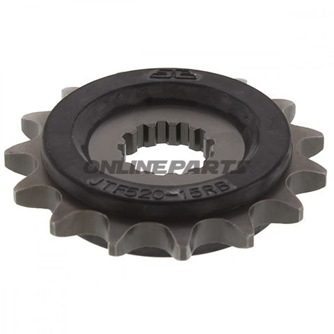 Front Sprocket 15 Tooth Pitch 525Rubber Damper Inner Diameter 21.7/25