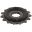 Front Sprocket 15 Tooth Pitch 520Rubber Damper Inner Diameter 21.7/25