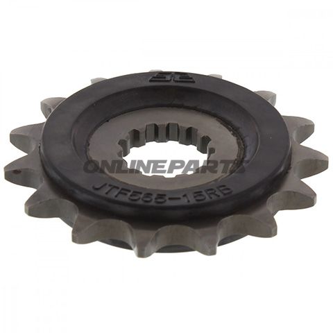 Front Sprocket 15 Tooth Pitch 520Rubber Damper Inner Diameter 21.7/25