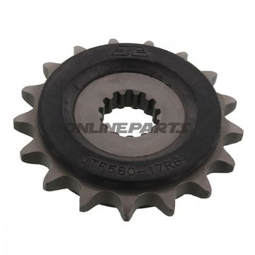 Front Sprocket 17 Tooth Pitch 530Rubber Damper Inner Diameter 21.6/25
