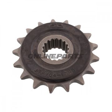 Front Sprocket 17Tooth Pitch 525Rubber Damper 25/28