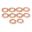 Copper Sump Crush Washer 14.3X20x3mm10 Pieces