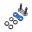 Rk Hollow Rivet Linkblue 530 Xsoz1