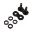 Rk Hollow Rivet Linkblack 520Zxw