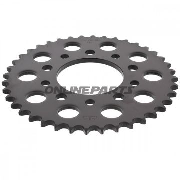 Zbk Rear Sprocket 40 Tooth Pitch 525 Blackinner Diameter 080 Bolt Spacing 110
