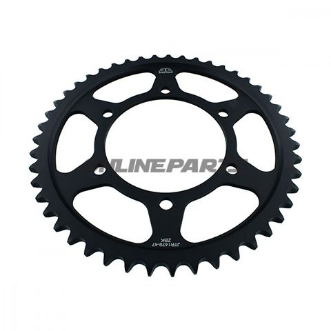 Rear Sprocket 47 Tooth Pitch 530 Blackinner Diameter 110 Bolt Spacing 130