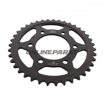 Rear Sprocket 39 Tooth Pitch 525 Blackinner Diameter 080 Bolt Spacing 104