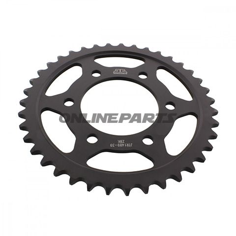 Rear Sprocket 39 Tooth Pitch 525 Blackinner Diameter 080 Bolt Spacing 104
