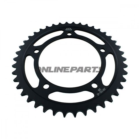 Rear Sprocket 42 Tooth Pitch 525 Blackinner Diameter 120 Bolt Spacing 140