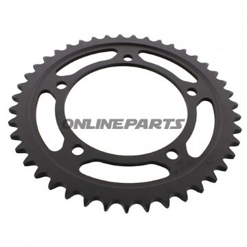 Rear Sprocket 43 Tooth Pitch 525 Blackinner Diameter 120 Bolt Spacing 140