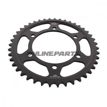 Rear Sprocket 43 Tooth Pitch 525 Blackinner Diameter 110 Bolt Spacing 130