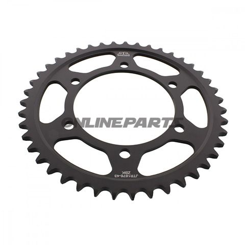 Rear Sprocket 43 Tooth Pitch 525 Blackinner Diameter 110 Bolt Spacing 130