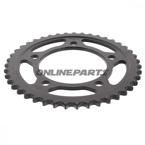 Zbk Rear Sprocket 43Tooth Pitch 530 Blackinner Diameter 112 Bolt Spacing 138