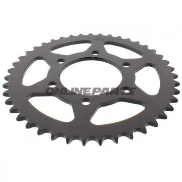 Rear Sprocket 43 Tooth Pitch 520 Blackinner Diameter 080 Bolt Spacing 104