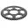 Zbk Rear Sprocket 45Tooth Pitch 530 Blackinner Diameter 076 Bolt Spacing 100