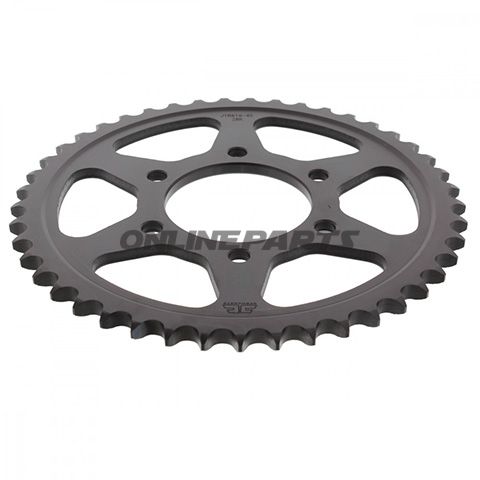 Zbk Rear Sprocket 45Tooth Pitch 530 Blackinner Diameter 076 Bolt Spacing 100