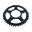 Rear Sprocket 45 Tooth Pitch 530 Blackinner Diameter 087 Bolt Spacing 110