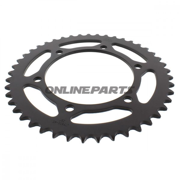 Zbk Rear Sprocket 45 Tooth Pitch 520 Blackinner Diameter 125 Bolt Spacing 145