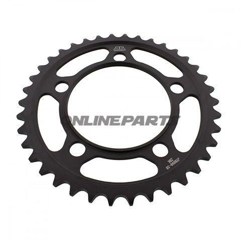 Rear Sprocket 38 Tooth 525 Pitch Blackinner Diameter 101 Bolt Spacing 124