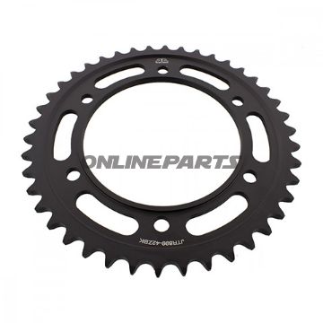 Rear Sprocket 42 Tooth Pitch 525 Blackinner Diameter 125 Bolt Spacing 150